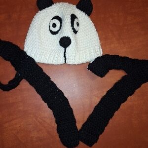 🧢 Knit Panda Stocking Cap